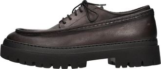 Pantanetti Veterschoenen - Heren - Veterschoenen - Bruin - 41 EU - Leer - Schoenen