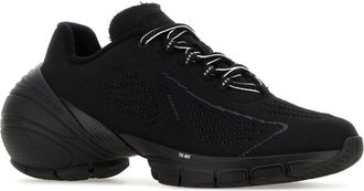 Givenchy Mens Black Fabric Tk-Mx Sneakers