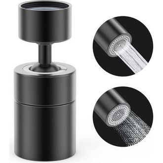 OEM Rubinetto Aeratore Girevole A 360&deg;, 2 Modalit&agrave;, Rubinetto Da Cucina Regolabile, Ottone Massiccio, Interruttore Rotante, Filtro Doccia Schiumogeno, Ada