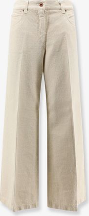 Aspesi Pantaloni in denim con patch logo posteriore - ASPESI - gender_Woman