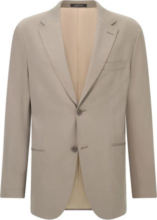 Boggi Milano Blazer monopetto elasticizzato - Toni neutri