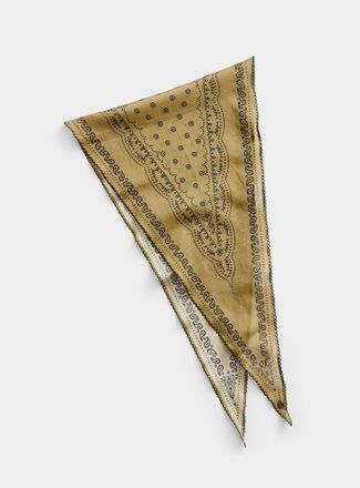 Fraas Womens Scalloped bandana