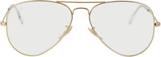Ray-Ban Aviator Clear Evolve Grey Photochromatic Unisex Sunglasses RB3025 001/5F 58