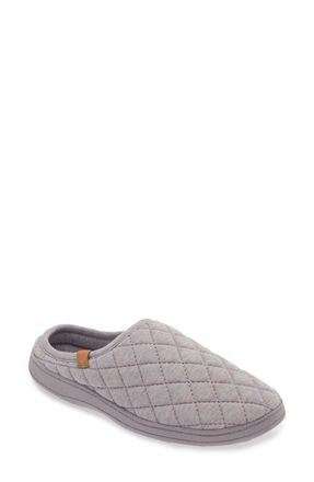 Acorn Lupine Quilted Hoodback Slipper in Purple at Nordstrom, Size X-Large