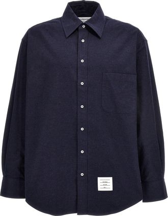 Thom Browne Blue RWB shirt