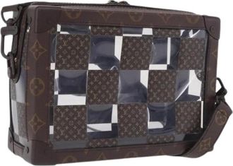 Louis Vuitton Pre-owned Monogram Canvas Shoulder Bag - Dames - Vintage Schoudertas - Bruin - ONE Size - Vintage