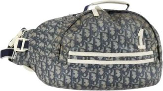 Dior Pre-owned Weekend Bags, female, Blue, Size: ONE SIZE Pre-owned Vintage Backpack