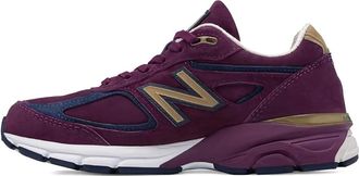 New Balance 990v4 su&egrave;de sneakers - Paars