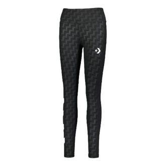 Converse (WMNS) Converse Voltage Leggings Asia Sizing Black White 10017650-A01