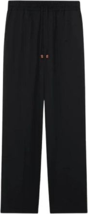 Dr&ocirc;le de Monsieur Le Pantalon Droit Laine - Dames - Straight fit broeken - Zwart - XS - Wol - Broeken