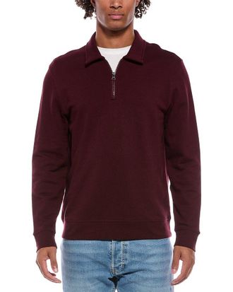 Vince French Terry 1/4-Zip Pullover