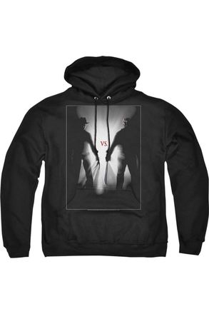 Gildan Freddy Vs Jason Silhouettes Adult Pull Over Hoodie / Hooded Sweatshirt