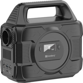 Sandberg Estaci&oacute;n De Carga Port&aacute;til Sandberg De Alta Potencia, 300 W, 230 V, 80000 Mah