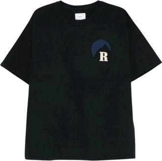 Rhude Tops, Heren, Zwart, XL, Katoen, Moonlight Pack Tee