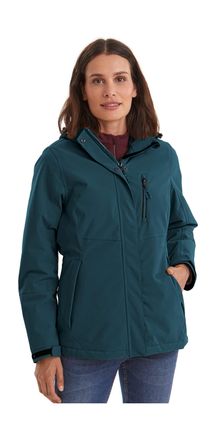 Killtec Outdoorjacke KILLTEC KOW 140 WMN JCKT, Damen, Gr. 36, blau (petrol), Obermaterial: 100% Polyester;Futter: 100% Polyester;F&uuml;llung: 100% Polyester, Jack
