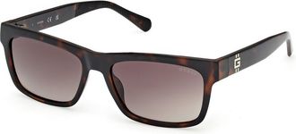 Guess GU00221 52F Mens Sunglasses Tortoiseshell Size 57