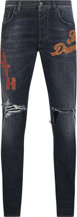 Amiri South Cali Distressed Skinny Jeans