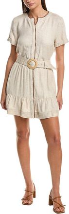 Ramy Brook Beatriz Linen-Blend Mini Dress