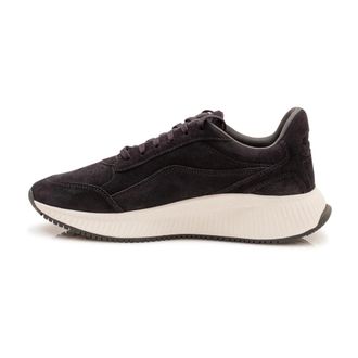 HUGO BOSS Heren, Schoenen, Blauw, Maat: 42 EU Leer