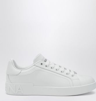Dolce & Gabbana White Portofino sneakers in leather