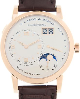 A. Lange & S&ouml;hne Pre-owned A. Lange & Sohne Lange 1 Two-tone Dial Unisex Watch 192.032