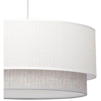 Fabrilamp Colgante Kenya 3xe27 Blanco/gris Reg.50d
