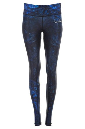 Winshape Leggings WINSHAPE AEL102, Damen, Gr. XXL, Normalgr&ouml;ssen, blau (ice diamond), 80% Polyester, 20% Elasthan, Hosen Leggings, mit Kompressionseffekt