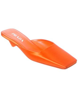 Prada Satin Mule