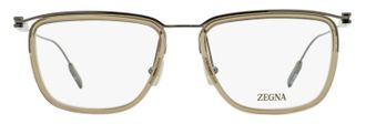 Ermenegildo Zegna EZ5288 Floating Rectangular Eyeglasses - Gunmetal
