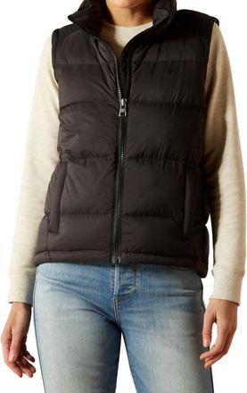 Ariat Ultrapuff Down Vest In Black