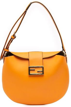 Fendi Pre-owned Fendi Small Leather Croissant Hobo Bag Ladies 8BR790 AF2P 218 3262