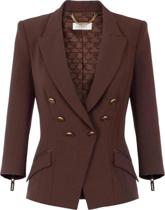 Elisabetta Franchi Single-Breasted Jacket
