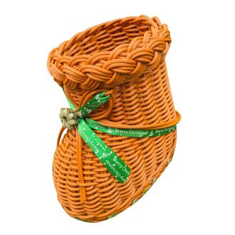 OEM Organizador De Zapatos Tejido Con Aspecto Natural, Tipo Cesta - Verde