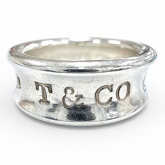 Tiffany & Co. Silver Silver 925 Band Ring (Pre-Owned)