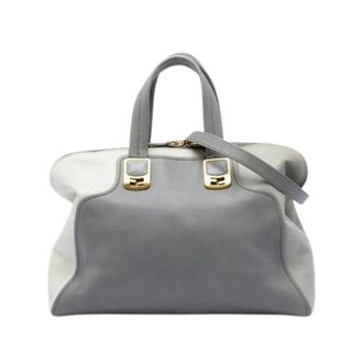 Fendi Pre-owned The Chameleon - Dames - Pre-owned - Grijs - Maat: ONE Size Leer