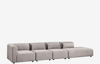Sklum Sklum - Sof&aacute; Modular Esquinero De 4 Piezas Con Div&aacute;n Derecho Fogler