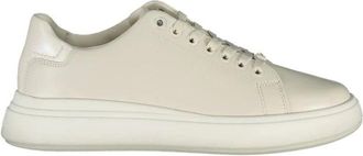 Calvin Klein Sneakers - Dames - Sneakers - Beige - 40 EU - Leer - Schoenen