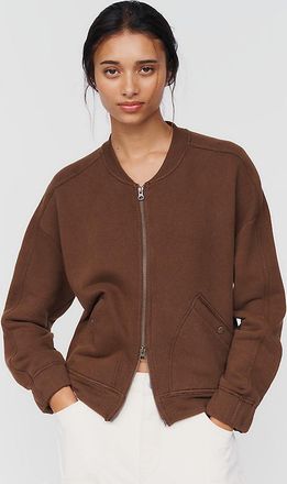 Pilcro 100% Cotton Bomber Sweatshirt