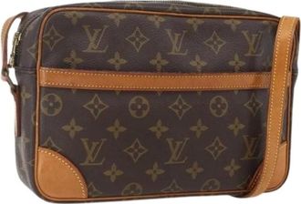 Louis Vuitton Pre-owned Cross Body Bags, female, Brown, Size: ONE SIZE Pre-owned Vintage Cross Body Bag