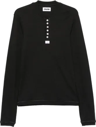 Magliano Henley-neck Long-sleeve T-shirt