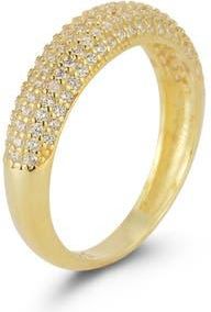 Glaze Jewelry 14K Gold Plated Silver Dome Ring at Nordstrom Rack, Size 6