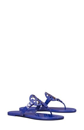Tory Burch Miller Thong Sandal in Ballpoint Blue at Nordstrom, Size 10.5