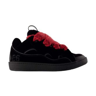Lanvin Curb Sneakers in Jersey - Heren - Sneakers - Zwart - 42 EU - Schoenen