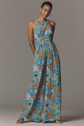 Plenty by Tracy Reese Corsage Cross-Strap Jumpsuit