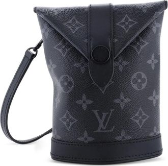 Louis Vuitton Envelope Pouch Monogram Eclipse Canvas shoulder bag - Zwart