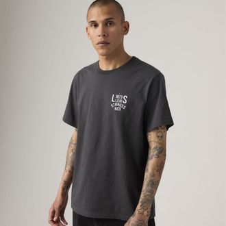 Levi's Relaxed Fit Graphic T Shirt - Mens - XS - Black