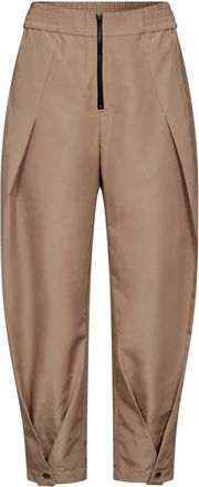 Co'Couture Tricecc Pleat Pant - Dames - Vrijetijds broeken - Beige - XS - Polyester - Broeken