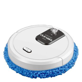 OEM Robot Limpiador De Suelos, Funcionamiento Autom&aacute;tico, Funci&oacute;n De Humidificaci&oacute;n, Blanco