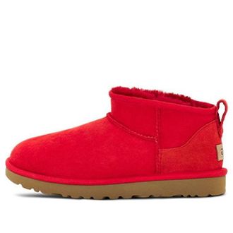 UGG (WMNS) UGG Classic Ultra Mini Red 1116109-RBRD