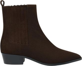 Scarosso Olivia Chelsea Boot - Dames - Cowboylaarzen - Bruin - 38 1/2 EU - Leer - Schoenen